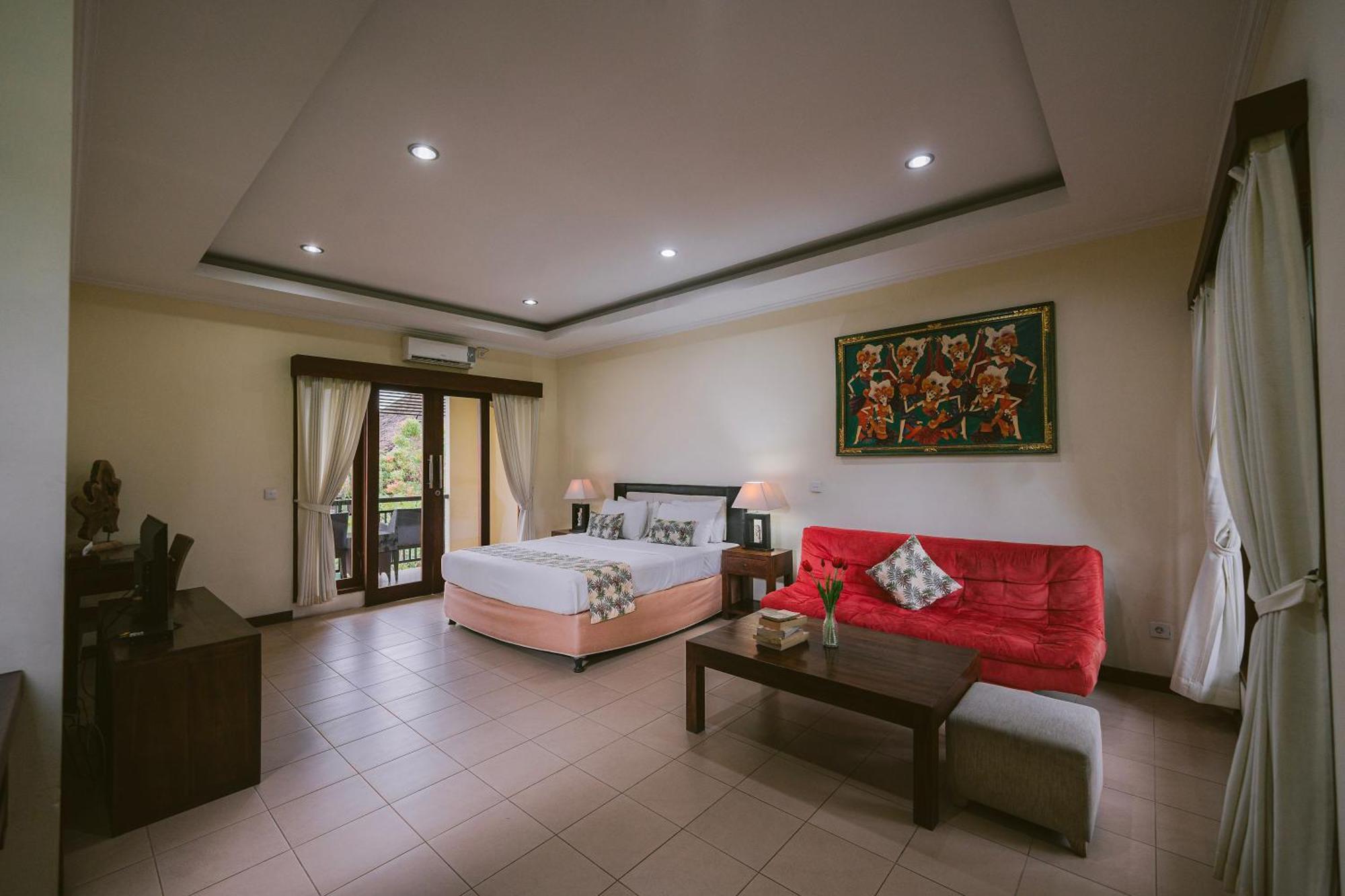 Medewi Bay Retreat Hotell Pulukan Rom bilde